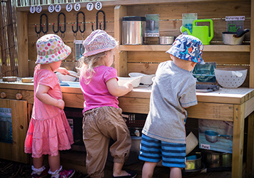 Outdoor Play at Lilliputs Day Nursery in Westhoughton